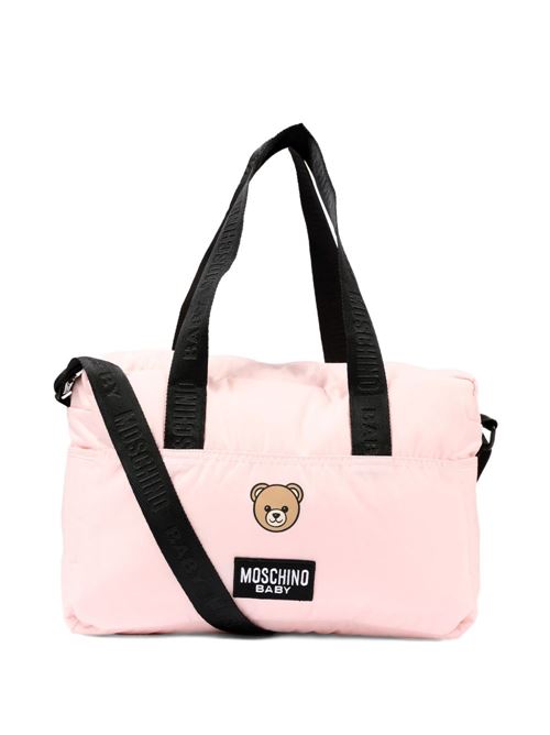 Borsa unisex Moschino Baby rosa con stampa Teddy Bear MOSCHINO BABY | MUX05WL3A8950209